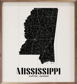 Mississippi State Print